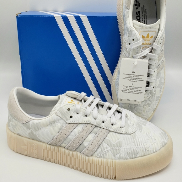 adidas sambarose cloud white